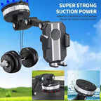 360° mobile phone holder with strong suction cup attachment - Fioriscas