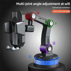 360° mobile phone holder with strong suction cup attachment - Fioriscas