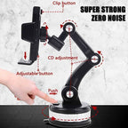 360° mobile phone holder with strong suction cup attachment - Fioriscas
