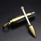 Survival Waterproof Flint Fire Starter Keychain