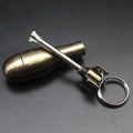 Survival Waterproof Flint Fire Starter Keychain