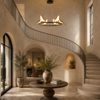 Lampadario Whispering Wings Bird Light per un’illuminazione elegante della casa