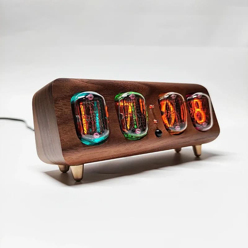 Horloge à tubes Nixie avec commande Bluetooth - Fioriscas