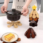 Vielseitige Weihnachtsuntersetzer und Tischsets für festlich gedeckte Tische - Fioriscas