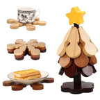 Vielseitige Weihnachtsuntersetzer und Tischsets für festlich gedeckte Tische - Fioriscas