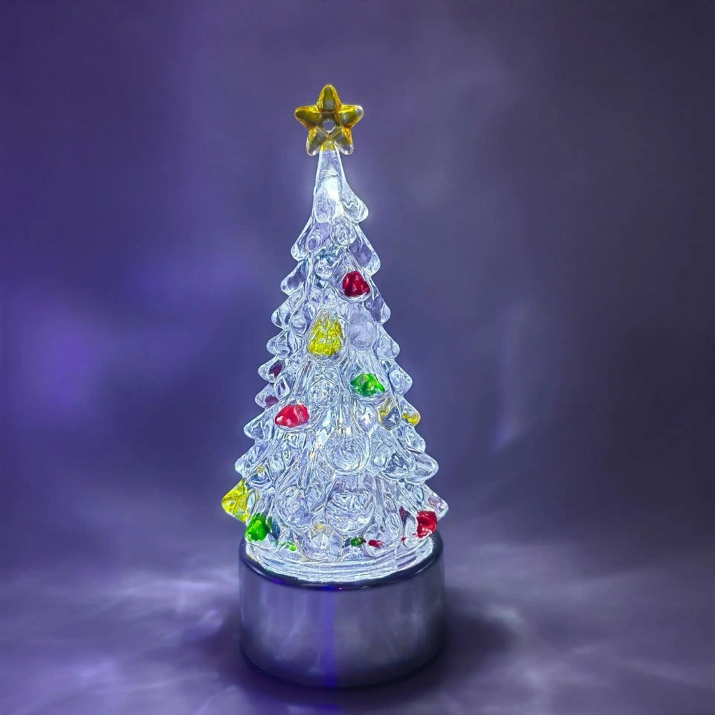 華やかなクリスマスツリー型テーブル・ナイトスタンドランプ - Fioriscas