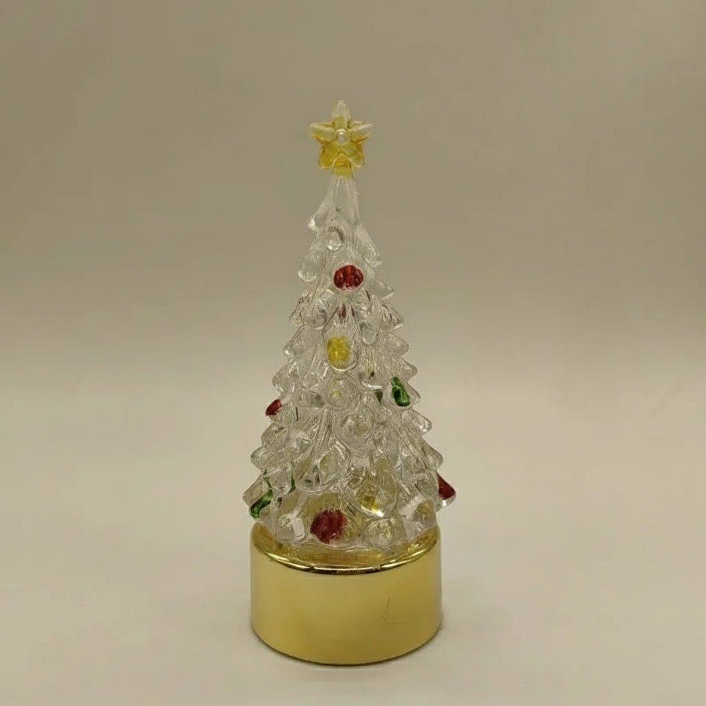 華やかなクリスマスツリー型テーブル・ナイトスタンドランプ - Fioriscas