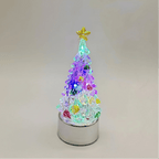 華やかなクリスマスツリー型テーブル・ナイトスタンドランプ - Fioriscas