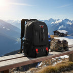 Rucsac de trekking pentru bărbați, cu încărcare USB și compartimentare inteligentă, pentru aventuri și muncă la distanță | Fioriscas