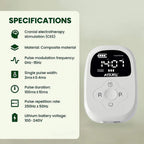 Alpha Stim-slaapondersteuningsapparaat voor stressverlichting thuis