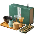 Zenmatcha Zeremonie-Set als Geschenkset aus der Kollektion für Teeliebhaber | Fioriscas
