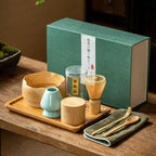 Zenmatcha Zeremonie-Set als Geschenkset aus der Kollektion für Teeliebhaber | Fioriscas
