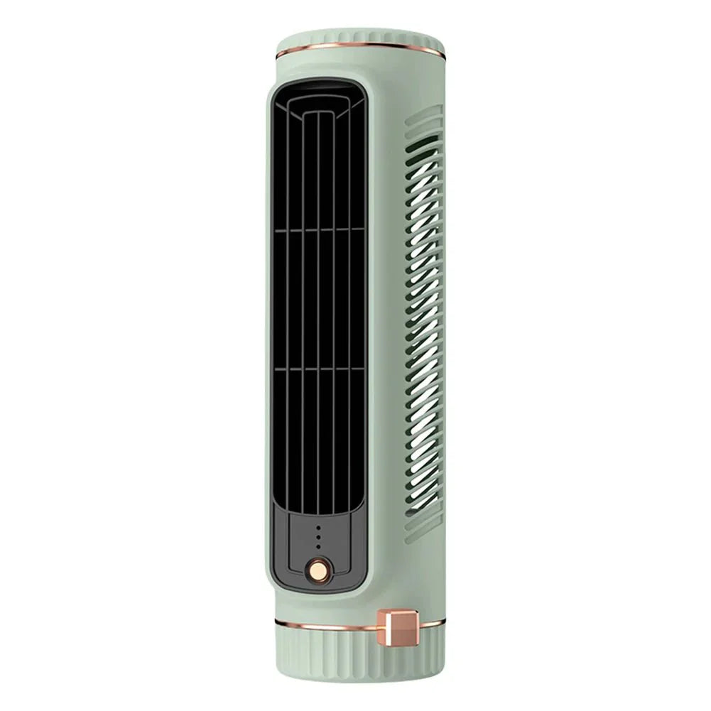 Bezlopatkový věžový ventilátor AeroTower 360° pro tiché chlazení místnosti