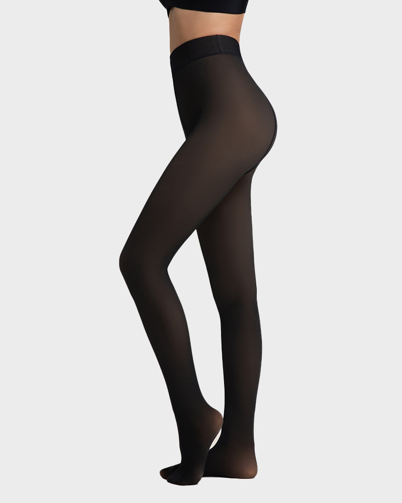 Áttetsző, polárbéléses harisnyanadrág | Fioriscas