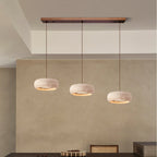 Ritta Donut-Shaped Pendant Lights Travertine | Fioriscas