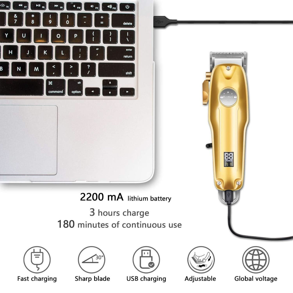 3-in-1 Hair Trimmer & Shaver for Professional Precision - Fioriscas