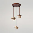 Lunara Multi-Light Pendant Lamp Set Travertine - Neutralighting