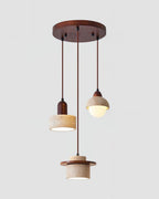 Lunara Multi-Licht Hanglamp Set Travertijn | Fioriscas