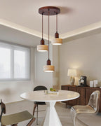 Lunara Multi-Licht Hanglamp Set Travertijn | Fioriscas