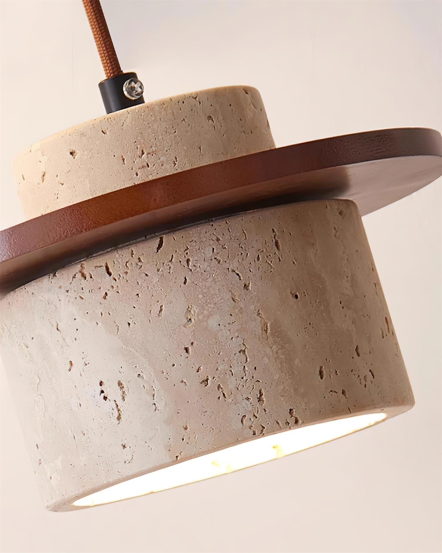Lunara Multi-Licht Hanglamp Set Travertijn | Fioriscas