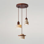 Lunara Multi-Licht Hanglamp Set Travertijn | Fioriscas