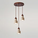 Lunara Multi-Licht Hanglamp Set Travertijn | Fioriscas