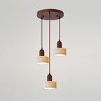 Lunara Multi-Light Pendant Lamp Set Travertine - Neutralighting