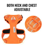 Truelove anti-træk-hundesele, refleks med justerbare remme, XS-XL