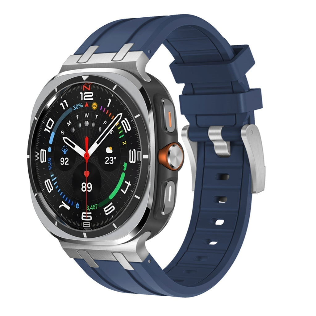 Samsung Watch Ultra szíj, Vellaro szilikon szíj titán adapterrel