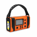 Nouzové rádio SafeHaven Solar Crank s baterií 10 000 mAh a nabíjením přes USB