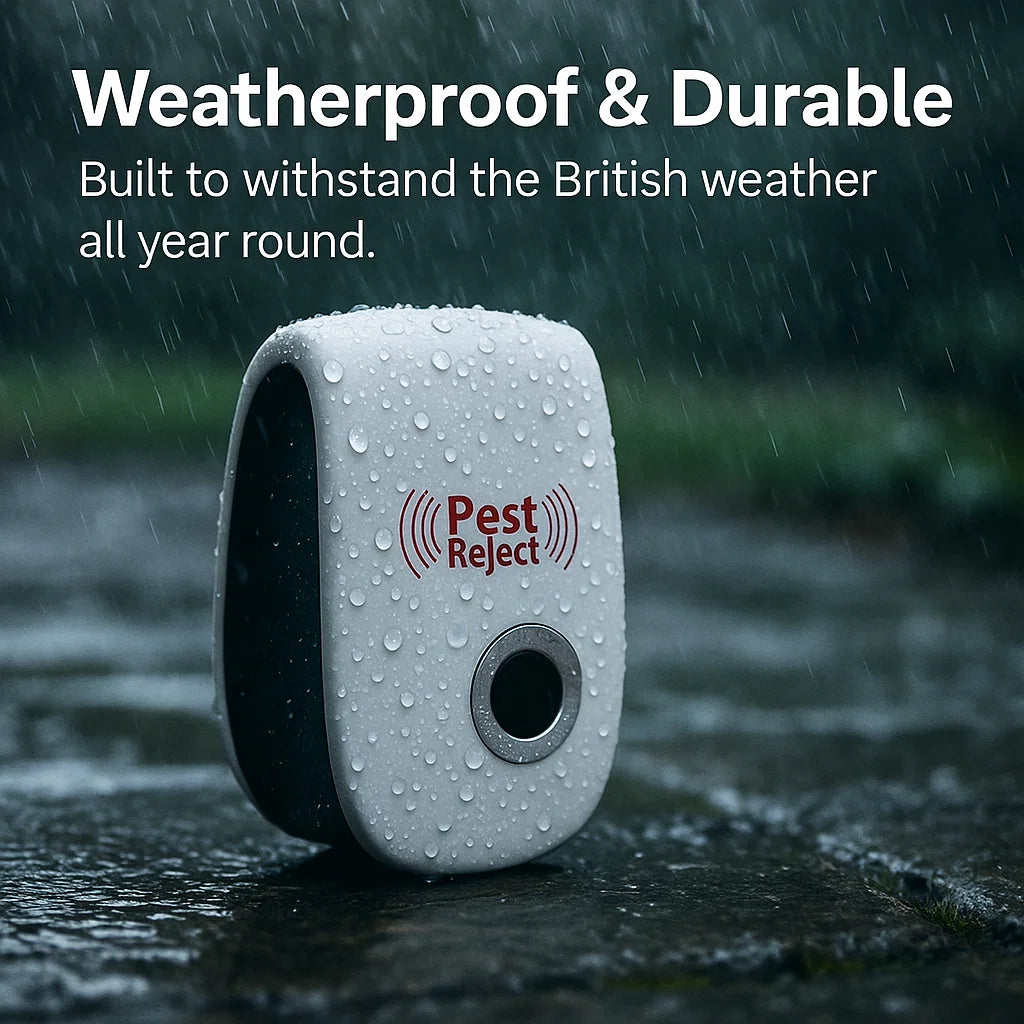 AeroGuard Silent Ultrasonic Pest Repeller For Garden And Yard