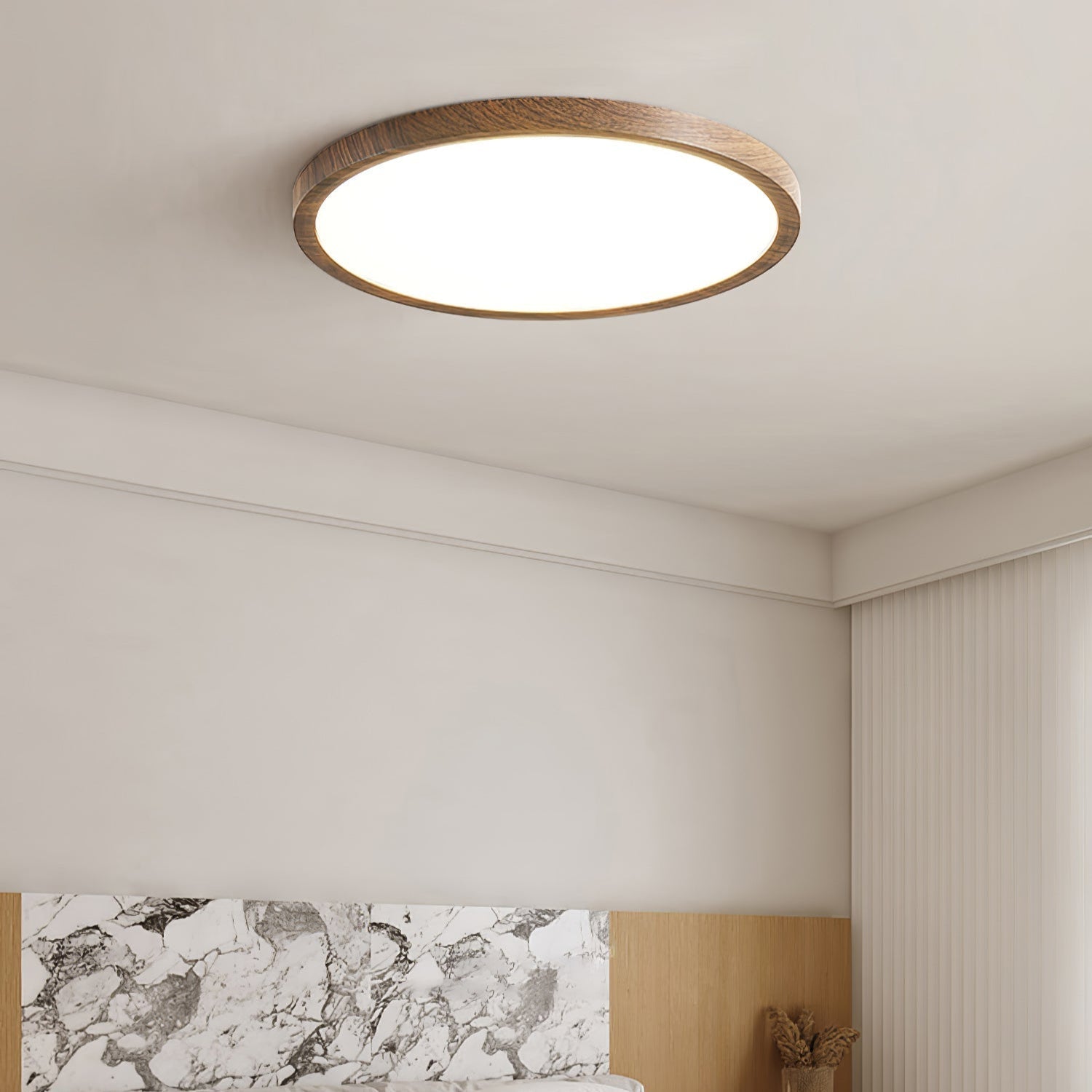 Ivera ultratynd rund loftslampe | Fioriscas