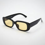 Unisex Retro Vintage Plastic Sunglasses With Rectangular Frame For Summer | Fioriscas