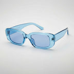 Unisex Retro Vintage Plastic Sunglasses With Rectangular Frame For Summer | Fioriscas