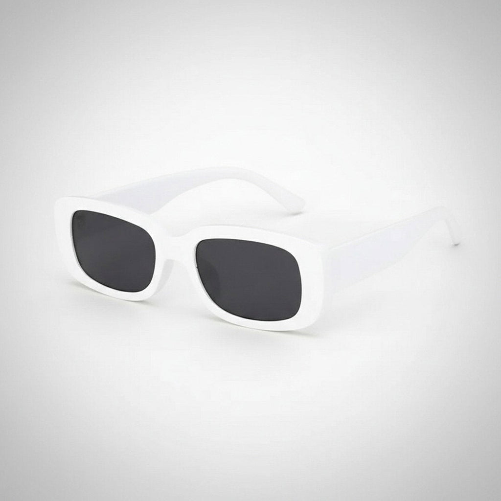 Unisex Retro Vintage Plastic Sunglasses With Rectangular Frame For Summer | Fioriscas