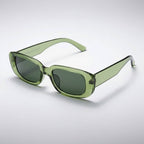 Unisex Retro Vintage Plastic Sunglasses With Rectangular Frame For Summer | Fioriscas