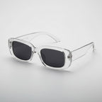 Unisex Retro Vintage Plastic Sunglasses With Rectangular Frame For Summer | Fioriscas