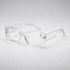 Unisex Retro Vintage Plastic Sunglasses With Rectangular Frame For Summer | Fioriscas