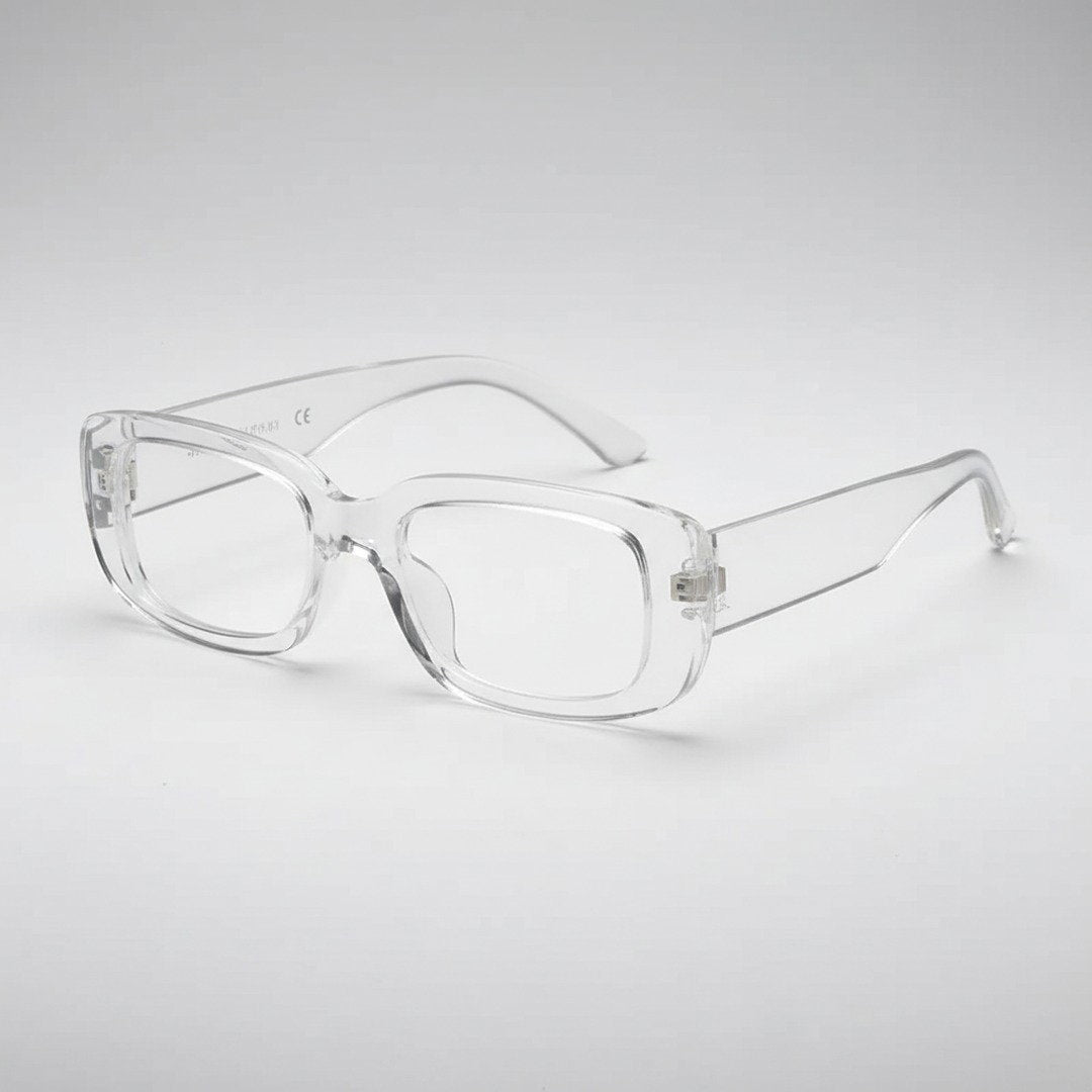 Unisex Retro Vintage Plastic Sunglasses With Rectangular Frame For Summer | Fioriscas