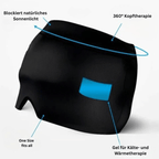 Masque contre les migraines et les maux de tête avec thérapie par le froid et la chaleur - Fioriscas