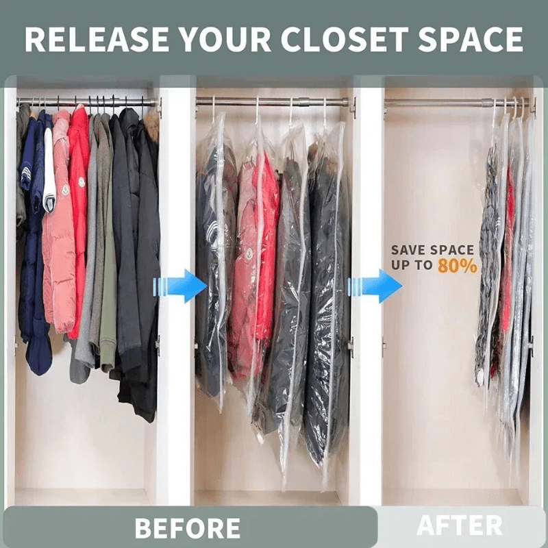 Vacuum Storage Bags for Clothing & Textiles - Fioriscas