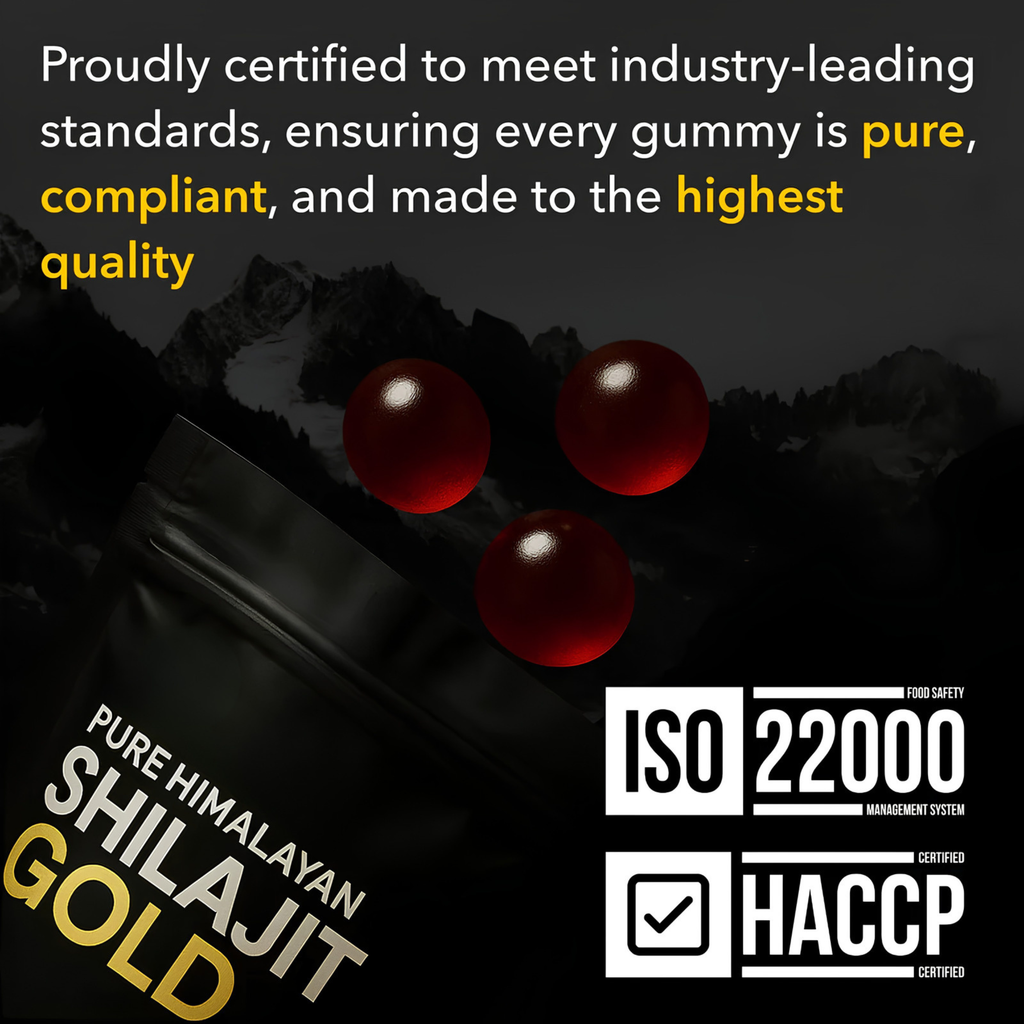 Premium Himalayan Shilajit Gummies for Energy, Focus & Recovery | Fioriscas