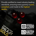 Premium Himalayan Shilajit Gummies for Energy, Focus & Recovery | Fioriscas