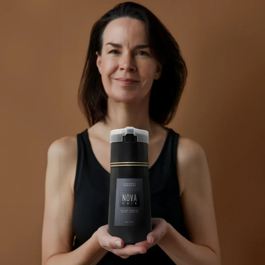 Champô botânico de coloração NovaHair em dez minutos para o cabelo | Fioriscas
