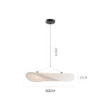 Lyra LED-lysekrone med lagdelt silke-bladskærm, nordisk design