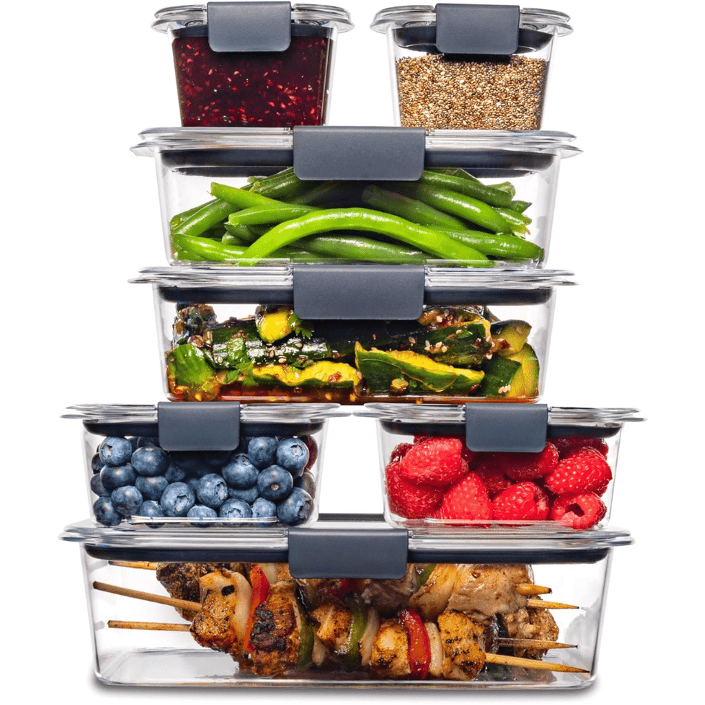 Free Meal Containers - 7-piece set for fresh and convenient storage - Fioriscas