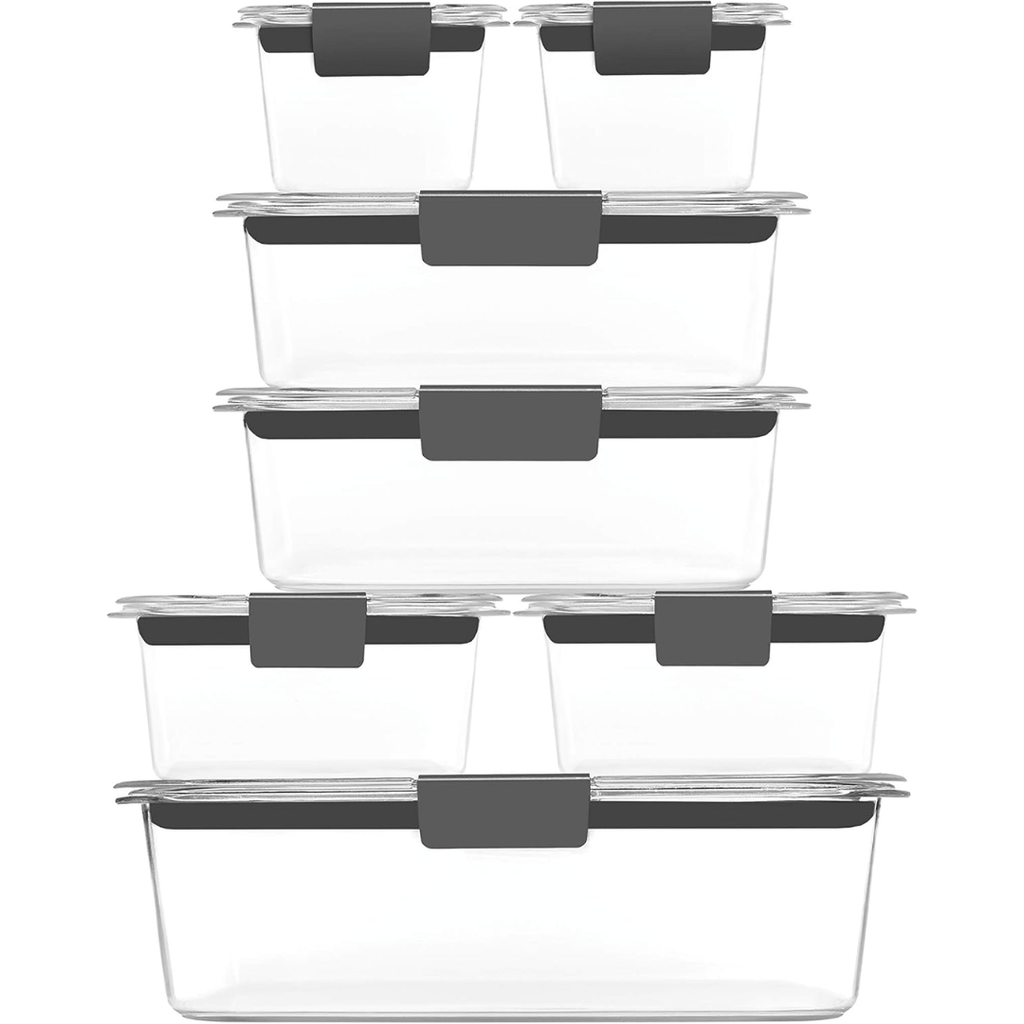 Free Meal Containers - 7-piece set for fresh and convenient storage - Fioriscas