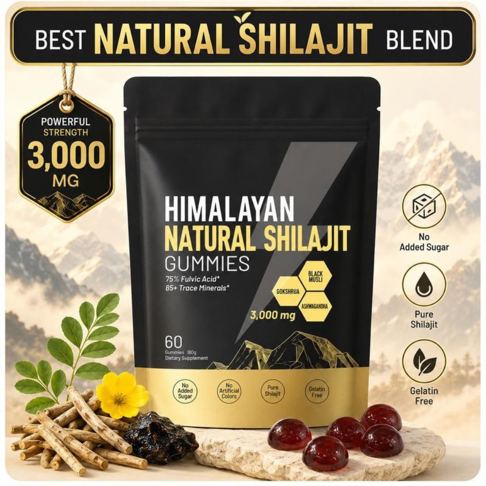 Himalajan shilajit-kumit energiaan, kestävyyteen ja elinvoiman tukemiseen | Fioriscas