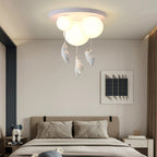 Lampada da Soffitto Bear Balloon per Cameretta, Carina Lampada Notturna Moderna  
