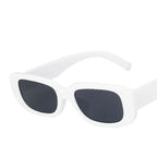 Prostokątne okulary przeciwsłoneczne w stylu retro z ochroną UV400 dla kobiet - Fioriscas